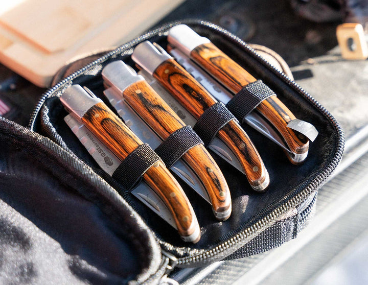 GSI Rakau Folding Steak Knife Set
