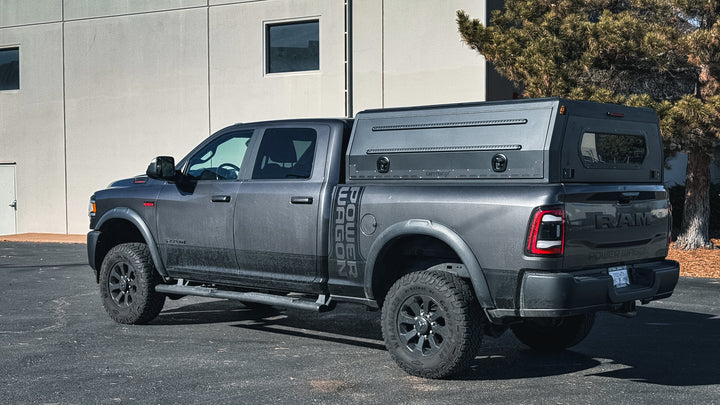 Gull Wing Truck Cap Topper & Overland Camper Shell for Work, Camping & Off-Road | Dirtbox Overland - Ultimate Adventure Supply