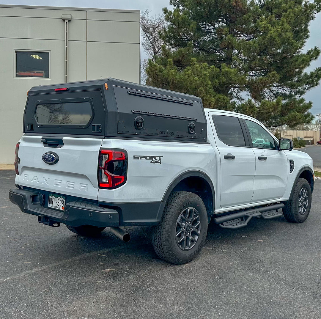 Gull Wing Truck Cap Topper & Overland Camper Shell for Work, Camping & Off-Road | Dirtbox Overland - Ultimate Adventure Supply