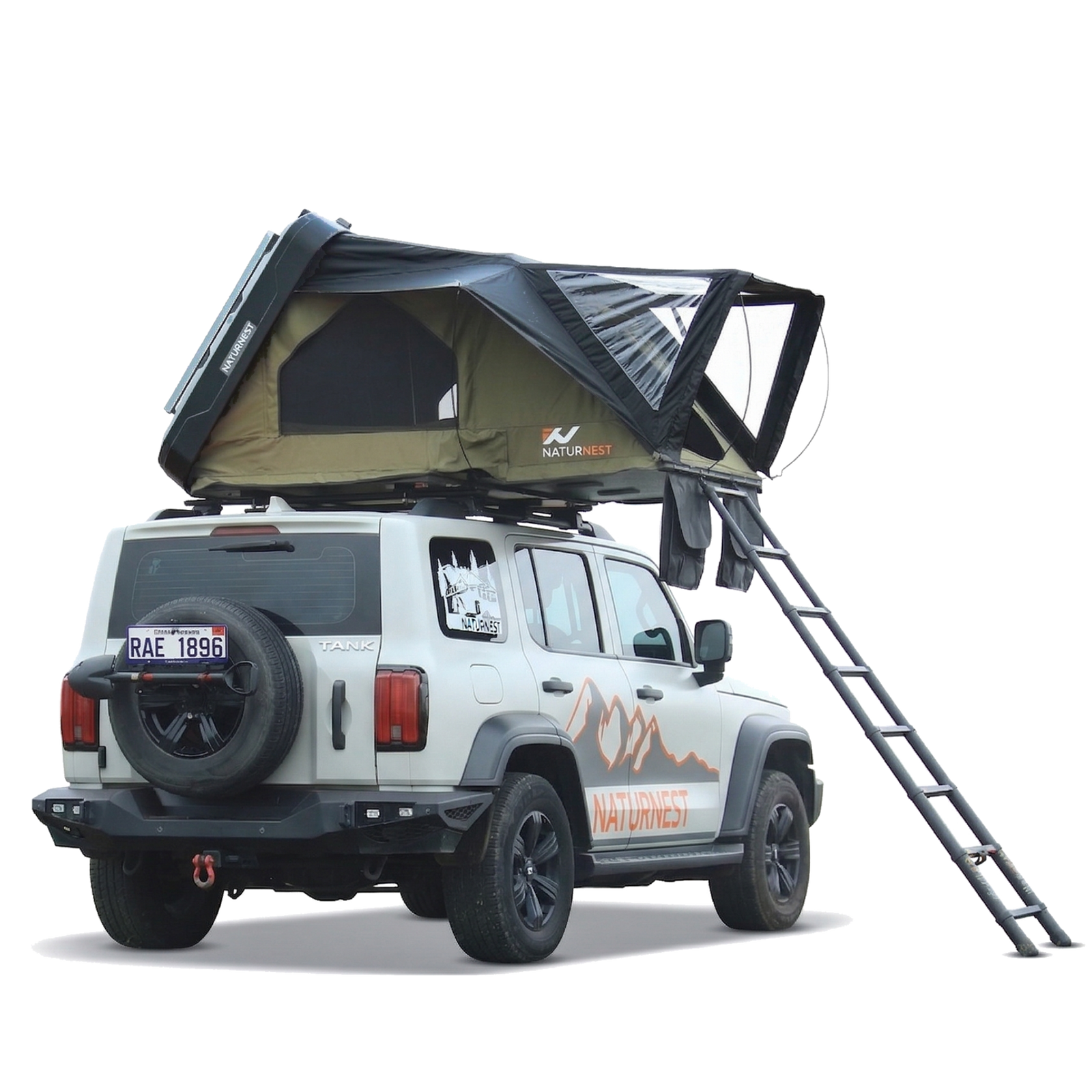 Naturnest Sirius 1 Plus ABS Hard Shell Rooftop Tent