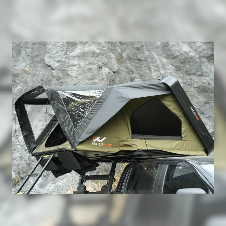Naturnest Sirius 1 plus XL ABS Hard Shell Rooftop Tent