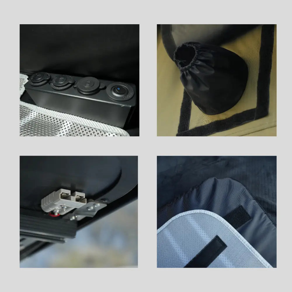 Naturnest Sirius 1 plus XL ABS Hard Shell Rooftop Tent