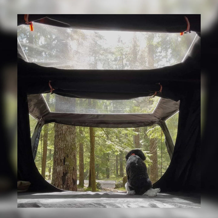 Naturnest Sirius 1 plus XL ABS Hard Shell Rooftop Tent