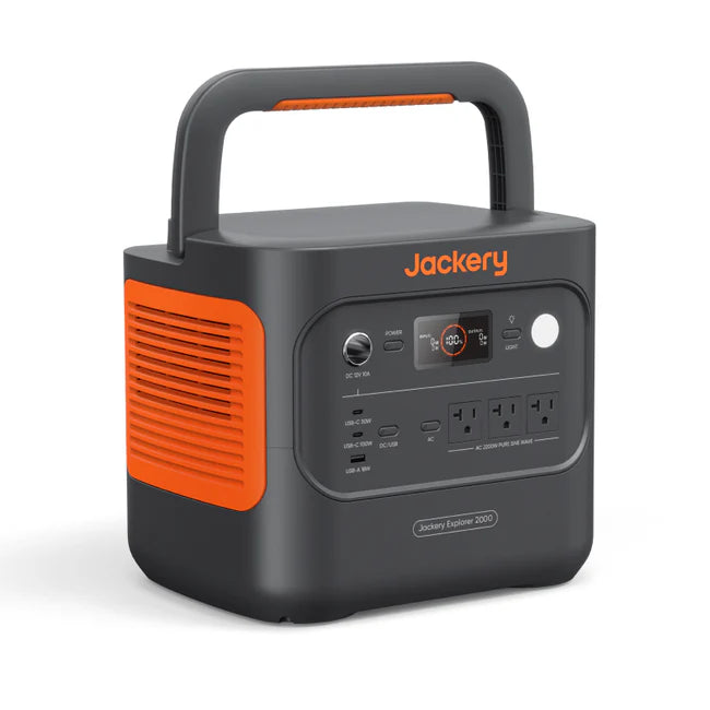 Jackery Explorer 2000 V2 2042Wh SolarSaga Bundle (200W Panel) - Ultimate Adventure Supply
