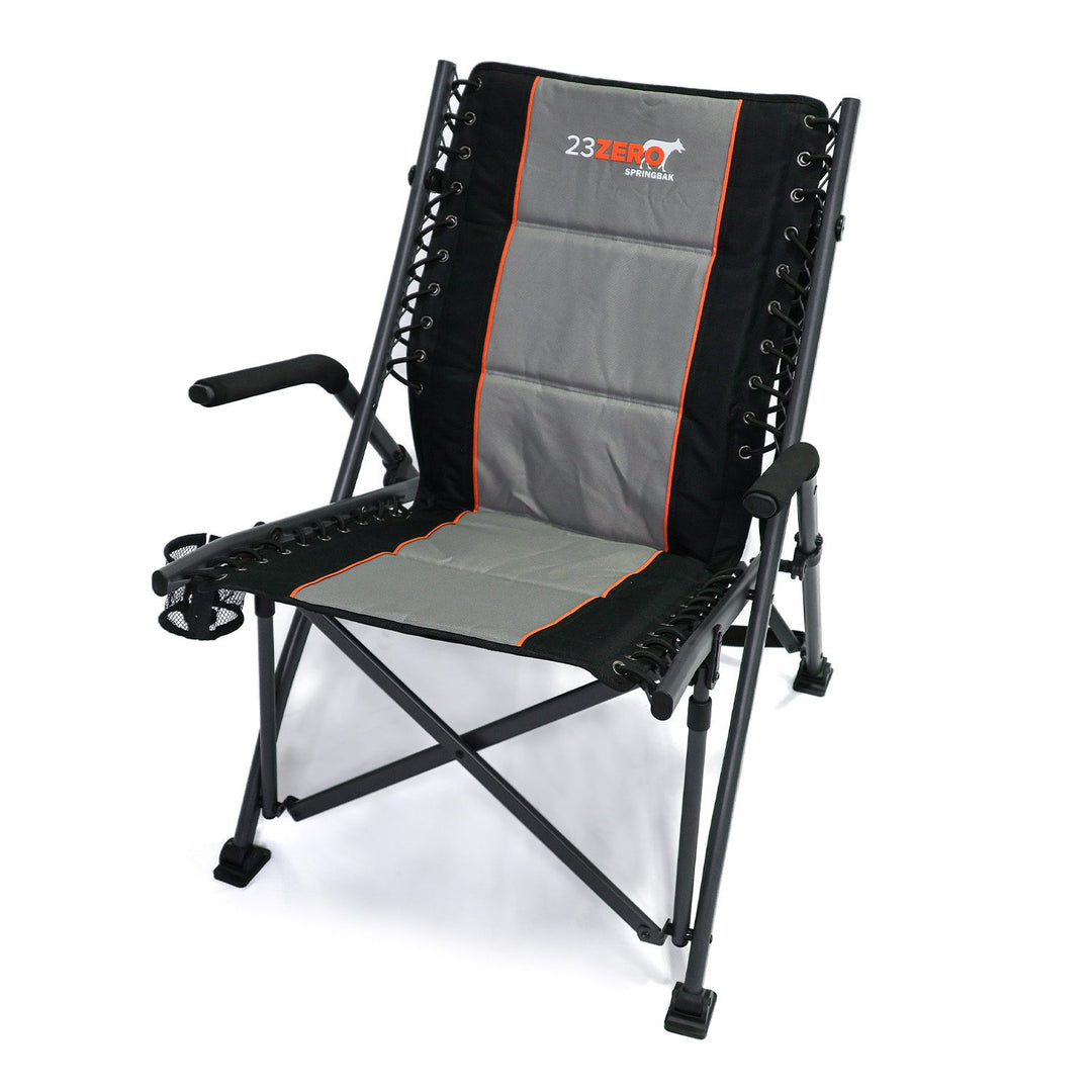 23Zero Springbak Chair - Heavy-Duty Camp Chair with Shock Cord Springs