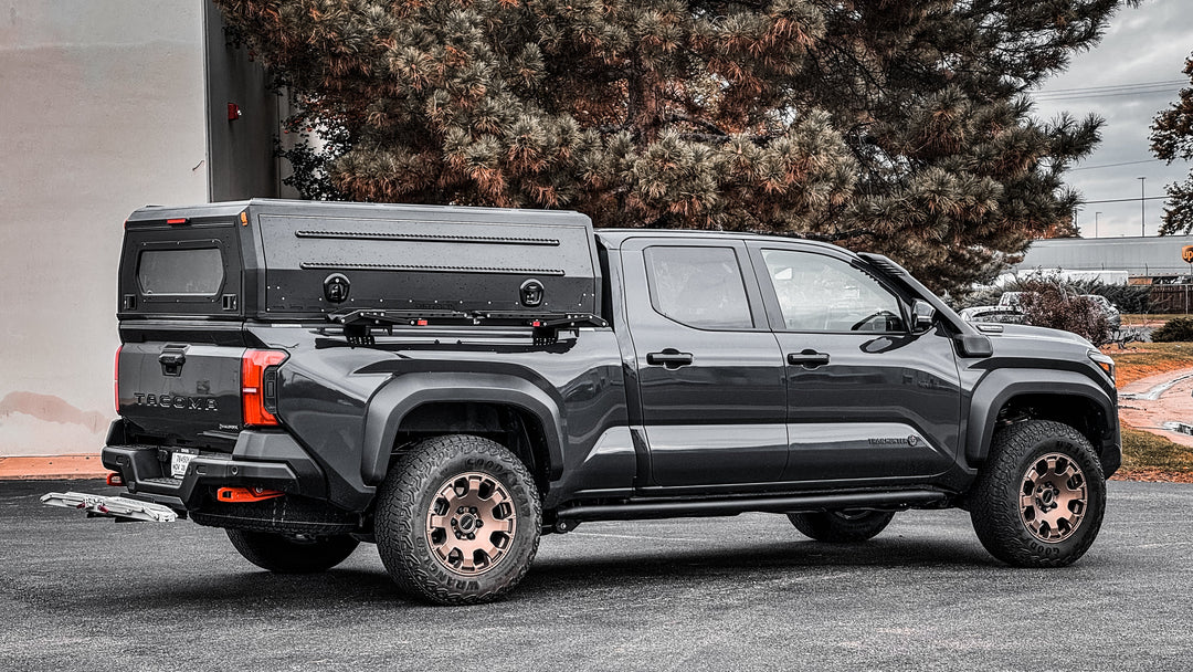 Gull Wing Truck Cap Topper & Overland Camper Shell for Work, Camping & Off-Road | Dirtbox Overland - Ultimate Adventure Supply