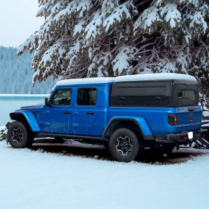 Gull Wing Truck Cap Topper & Overland Camper Shell for Work, Camping & Off-Road | Dirtbox Overland - Ultimate Adventure Supply