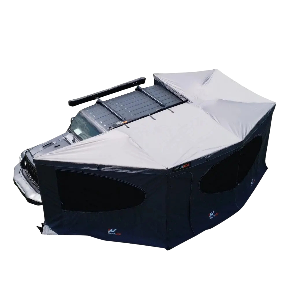 Naturnest 270 Car Awning Plus Wall Room