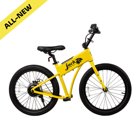 JackRabbit OG2 - Lightweight & Compact Micro eBike - Yellow